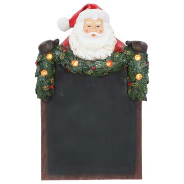 Chalkboard santa poly