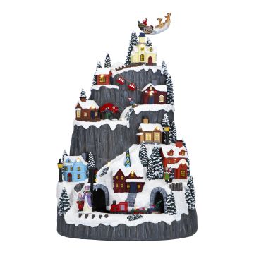 Snow mountain animated