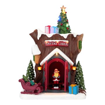 Santa's lodge animated