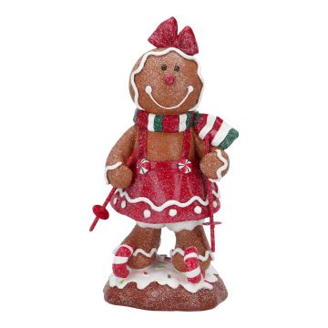 Gingerbread girl ski poly