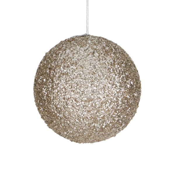 SEQ.GLT COVERED BALL CHAMP/GLD 15CM