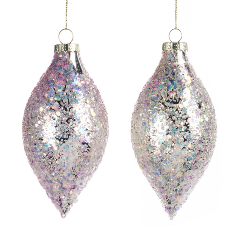 + GLSS IR.GLT COVERED FIN.ORN ASS/2 PNK/CHAMP 13CM