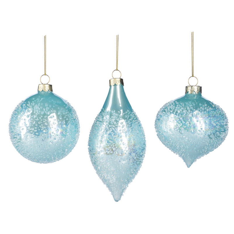 + GLSS CRUSH.BALL/FIN.ORN ASS/3 BLU 8CM