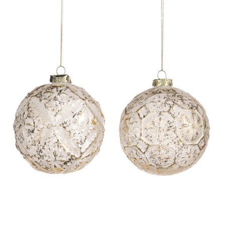 + GLSS 3D NET ANT.BALL ASS/2 WH/GLD 10CM