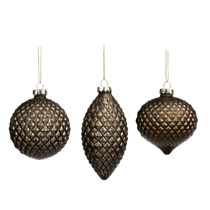 + GLSS MATTE 3D NET BALL/FIN.ORN ASS/3 BRWN 8CM