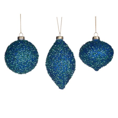 + GLSS GLT/SEQ.COV.BALL/FIN.ORN ASS/3 BLU/GRN 8CM