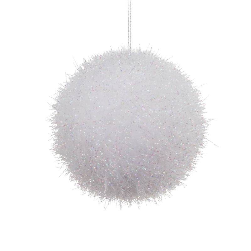 GLT FLUFFY BALL WH 17CM