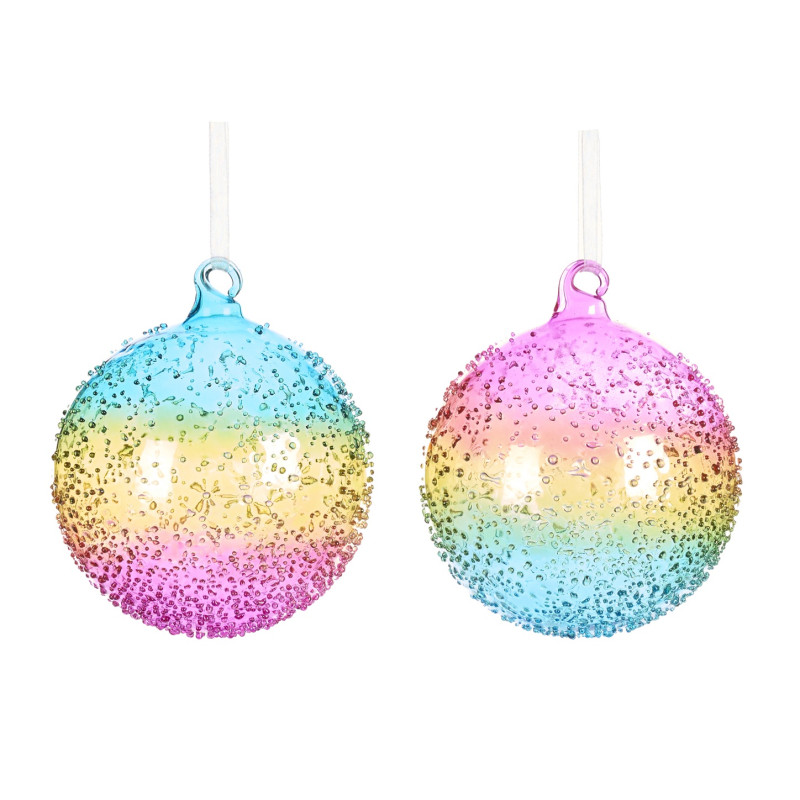 + GLSS CRUSH.GRADIENT BALL ASS/2 PNK/YL/BLU 10CM