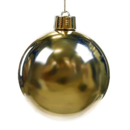 SHINY BALL GLD 20CM