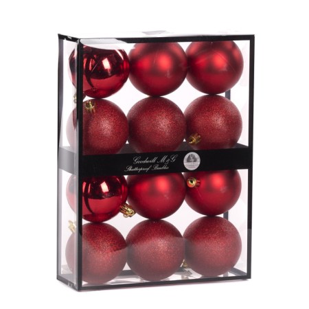 + SHATTERPROOF MIX.BALL BOX/12 RD 7CM