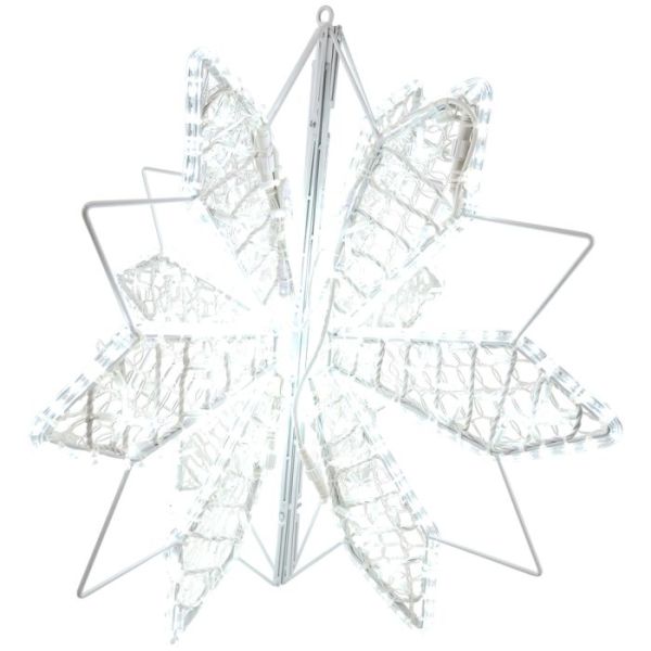 Snowflake led string aluminium *