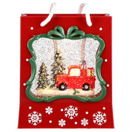 Gift bag water spinning glitter