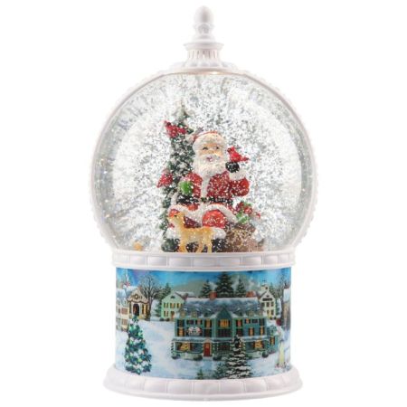 Globe santa waterspinning
