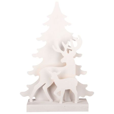 Silhouette reindeer