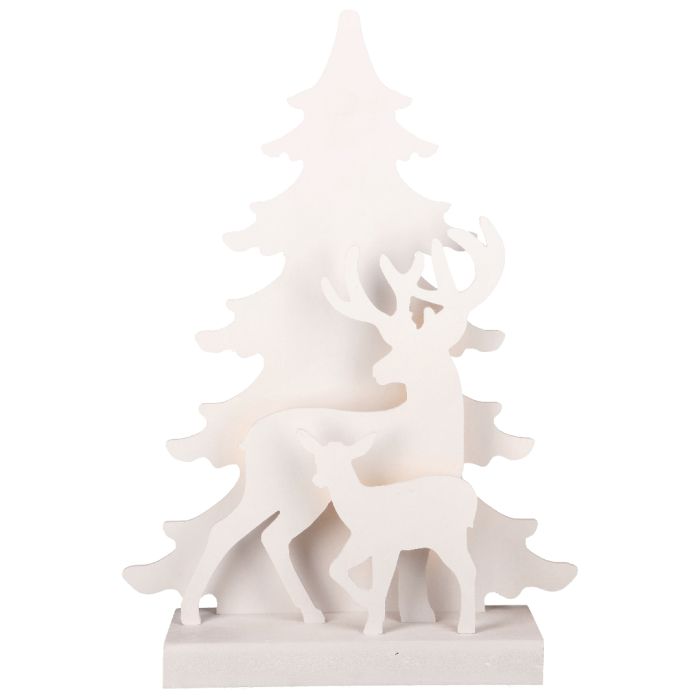 Silhouette reindeer