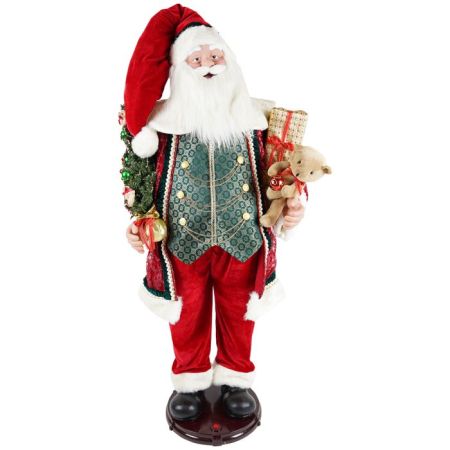 Dancing Santa animated 155cm