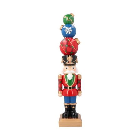 Nutcracker Balls on Hat Poly Multicolor 61cm