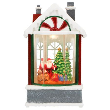 House santa water spinning
