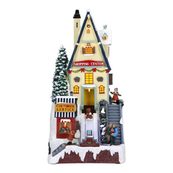 Shopping hall animated