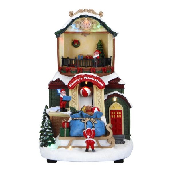 Santa workshop animated