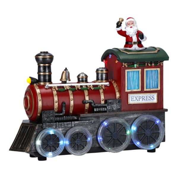 Christmas train animated