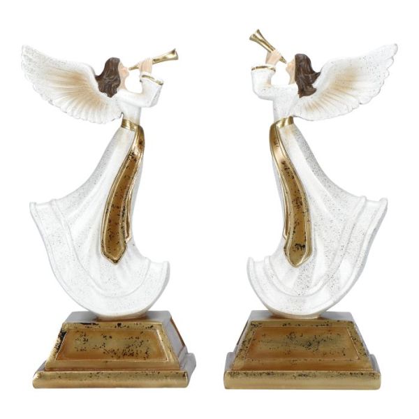 Angel with trumpet 2 ass poly