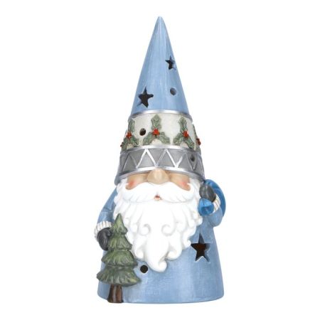 Gnome with tree led poly