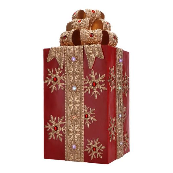 Gift box bow jewels