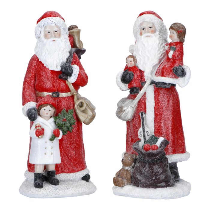 Santa with child 2 ass poly