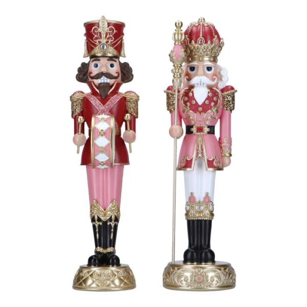 Nutcracker 2ass Poly Pink 35,5cm