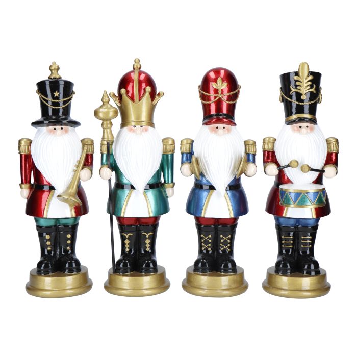 Nutcracker Fanfare 4ass poly 33,5cm