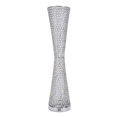 Lamp with crystals*