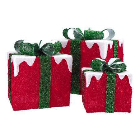 Gift box snow set 3