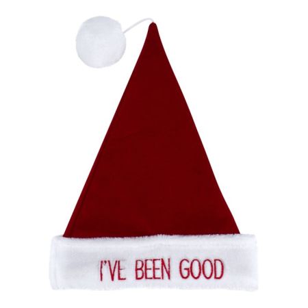 Christmas hat embroidery