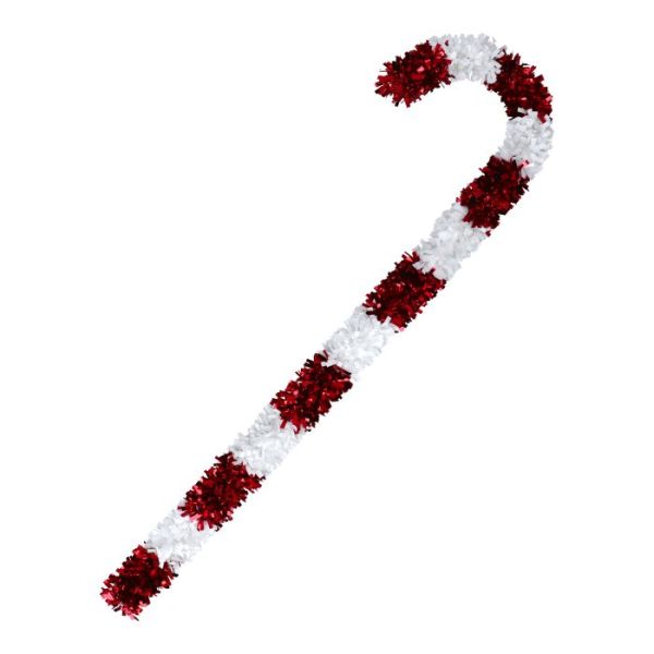 Candy cane led tinsel