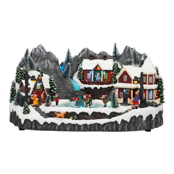 Christmas village animated