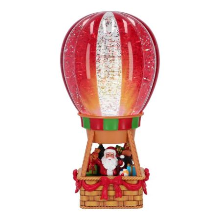 Balloon santa with animals waterspinning