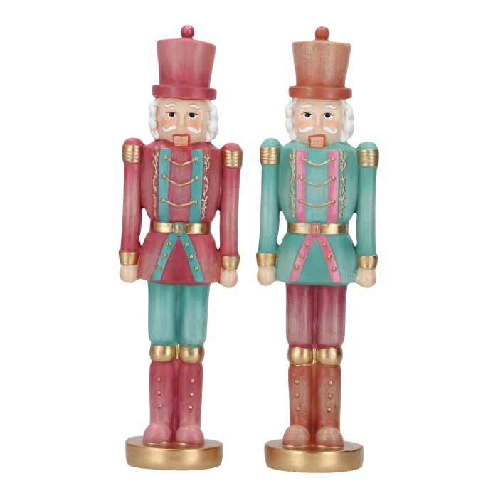 Nutcracker poly 25,5cm 2ass