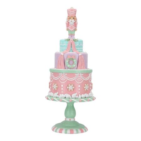Cake with nutcracker poly