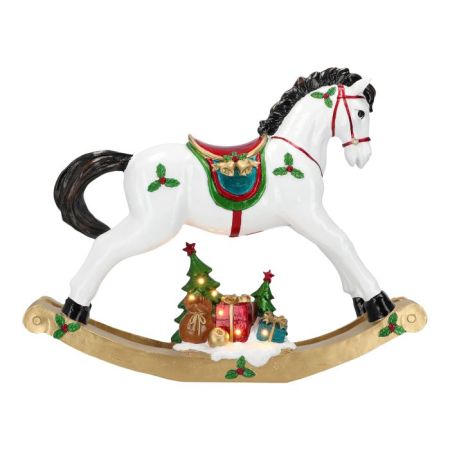 Rocking horse led poly