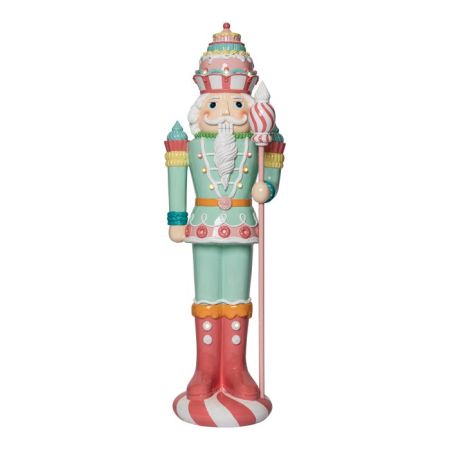 Nutcracker with staff 119cm poly