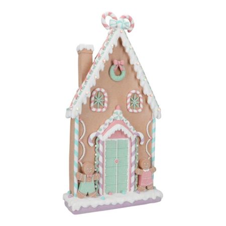 Gingerbread house led poly