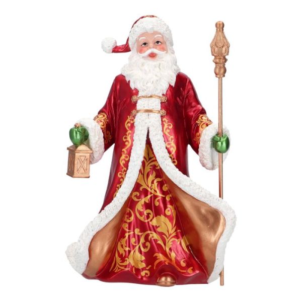 Santa with scepter poly