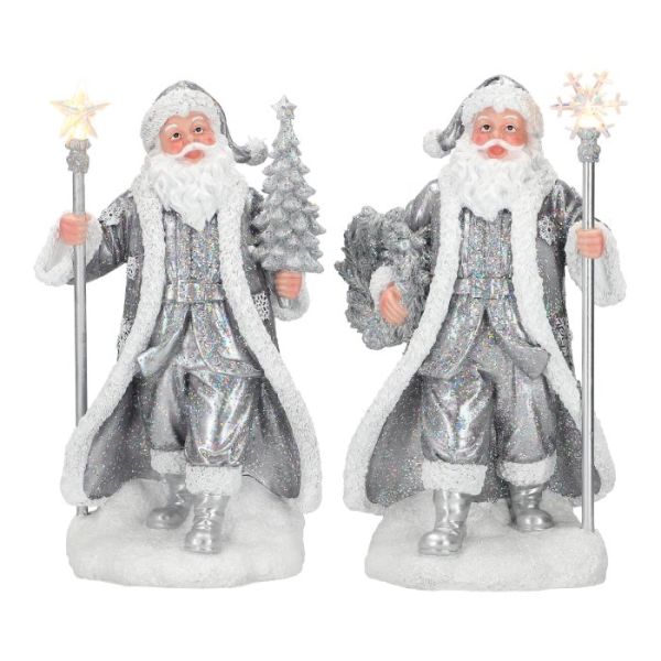 Santa with scepter 2ass poly