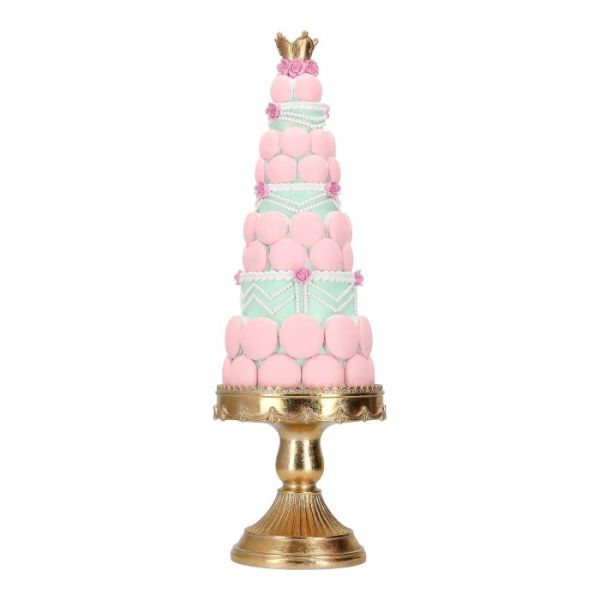 Cone table top with macarons