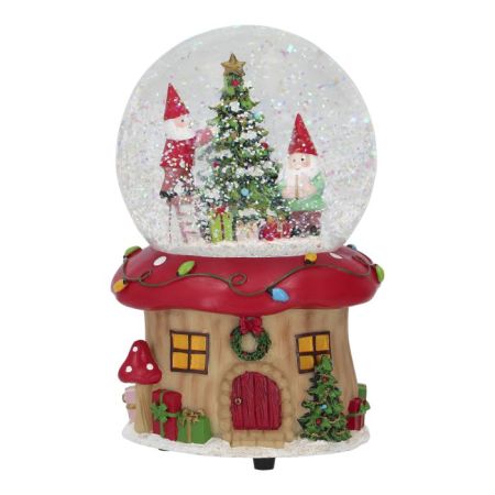 Waterball snowing gnome