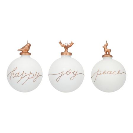 Christmas ball set of 3