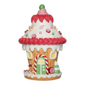 Gingerbread house led 100 cm fiberglass *