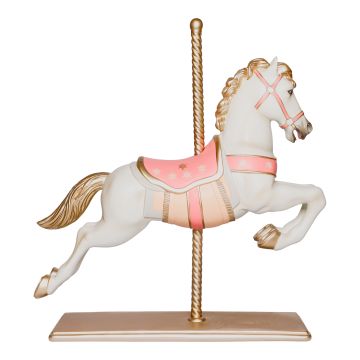 Christmas carousel horse ##