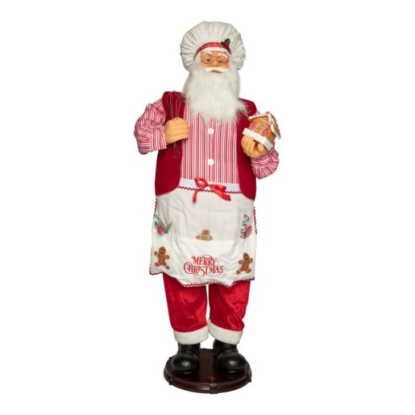 Dancing & singing gingerbread Santa *